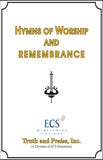 Hymns of Worship and Remembrance - Large Print