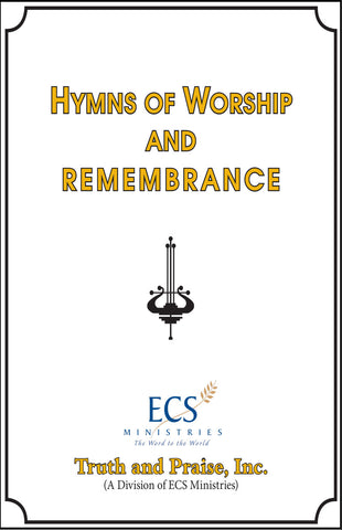 Hymns of Worship and Remembrance - Large Print