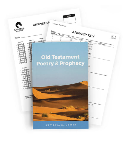 Old Testament Poetry & Prophecy - Homeschool Edition